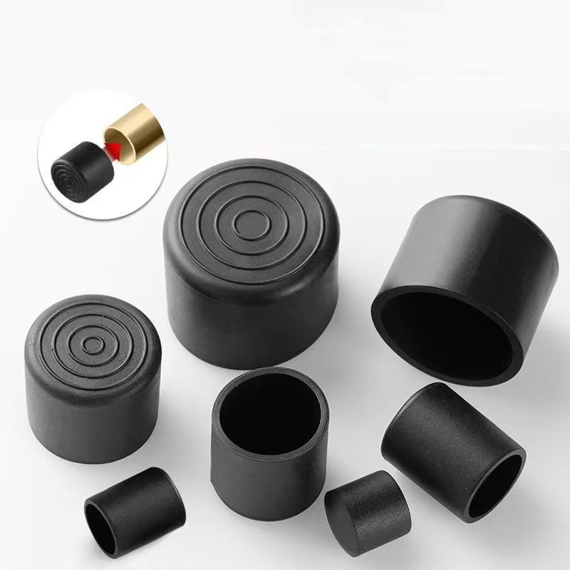 Outdoor Furniture Leg Protectors - 8/10/12/14/16/20/25/30-120mm Round Rubber Chair Leg Pad