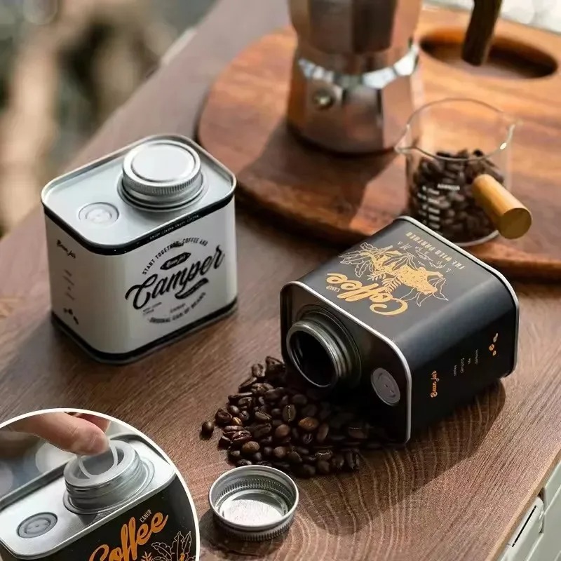 Outdoor Furniture Kitchener - Coffee Bean Sealed Can Outdoor Camping