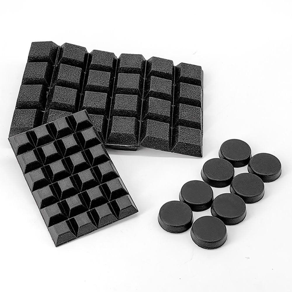 Outdoor Furniture Leg Protectors - 10/20pcs Furniture Self-Adhesive Non-Slip Silicone Rubber