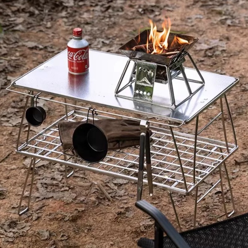 Outdoor Furniture Kitchener - Outdoor Portable Folding Table Lightweight Nature