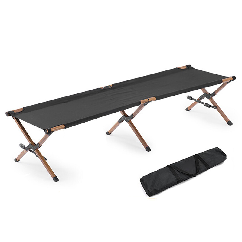 Camping Cot Foldable - Portable Foldable Large Single Bed for