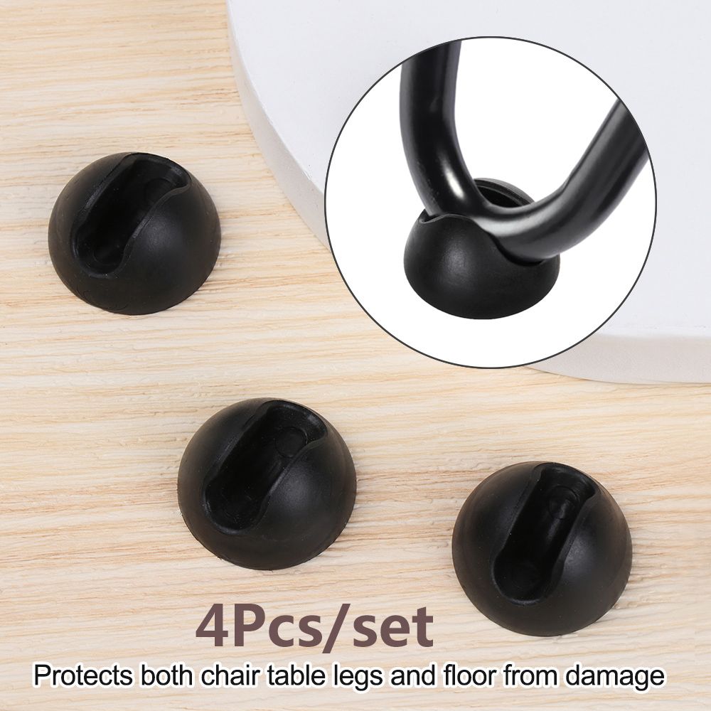 Outdoor Furniture Leg Protectors - 4Pcs/set Useful Floor Protector Wear-resistant Non-Slip