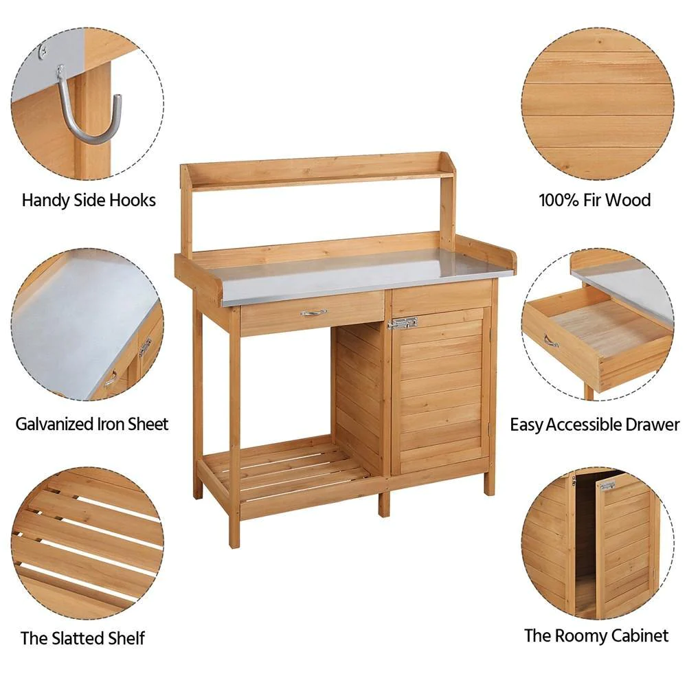 Outdoor Home Use Solid Wood Po - đánh giá và giá Outdoor Furniture Wood