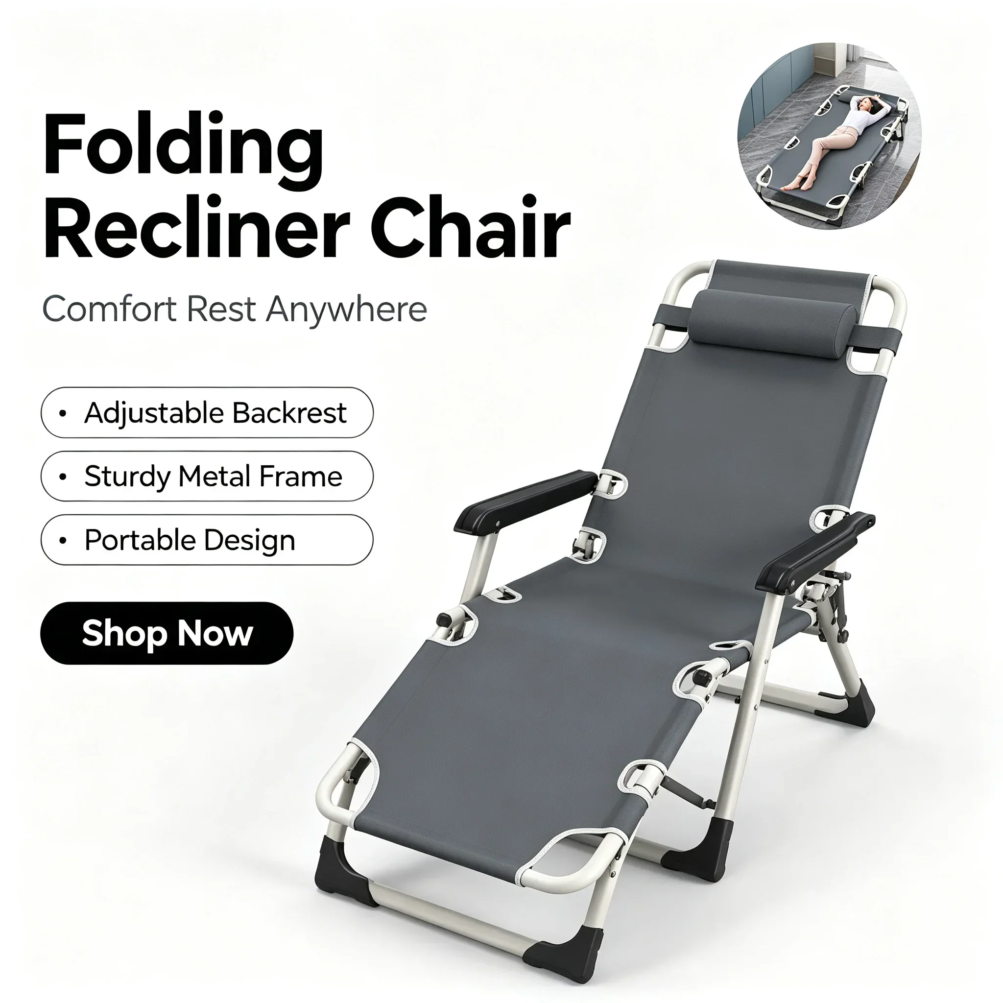 Office Lunch Nap Folding Loung - đánh giá và giá Camping Cot Foldable