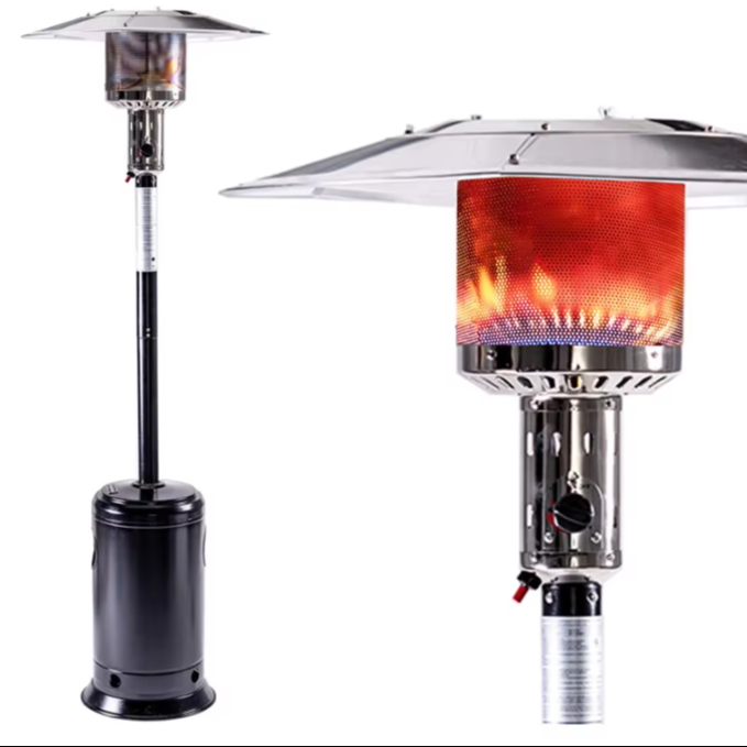 Standing Modern Metal Gas Prop - đánh giá và giá Patio Heater Standing