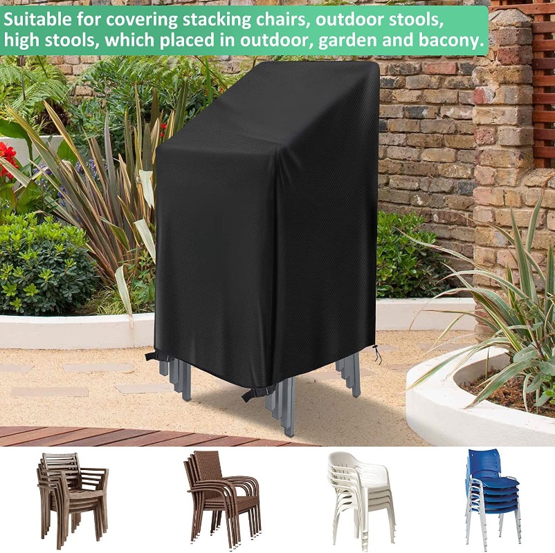 1/2/PCS Stacked Chair Dust Cov - đánh giá và giá Outdoor Furniture With Covers