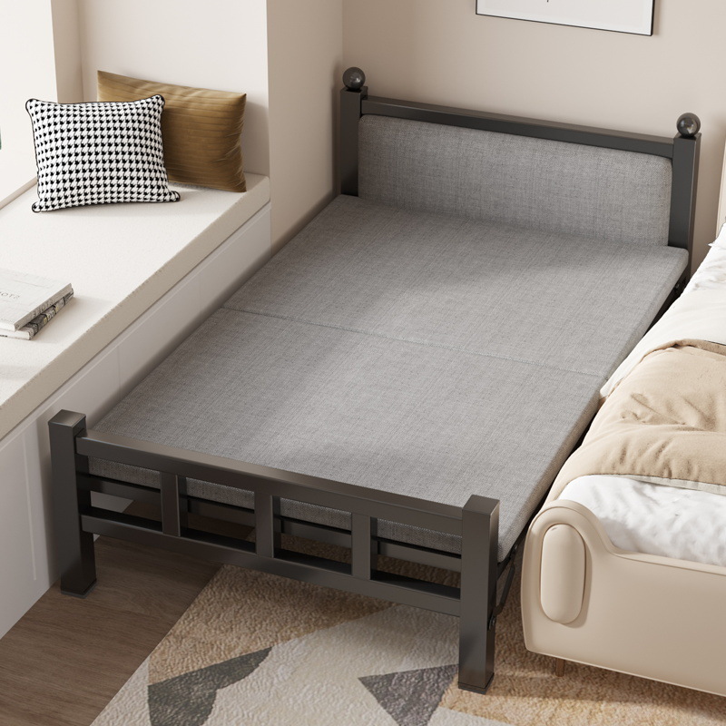 Foldable Single Iron Bed Home  - đánh giá và giá Camping Cot Foldable