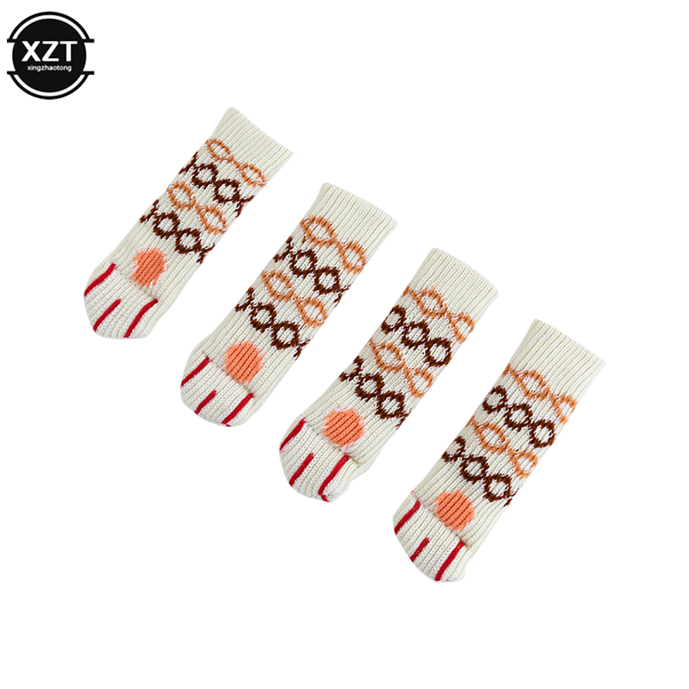 4Pcs Non-Slip Wear Cute Cat Pa - đánh giá và giá Outdoor Furniture Leg Protectors