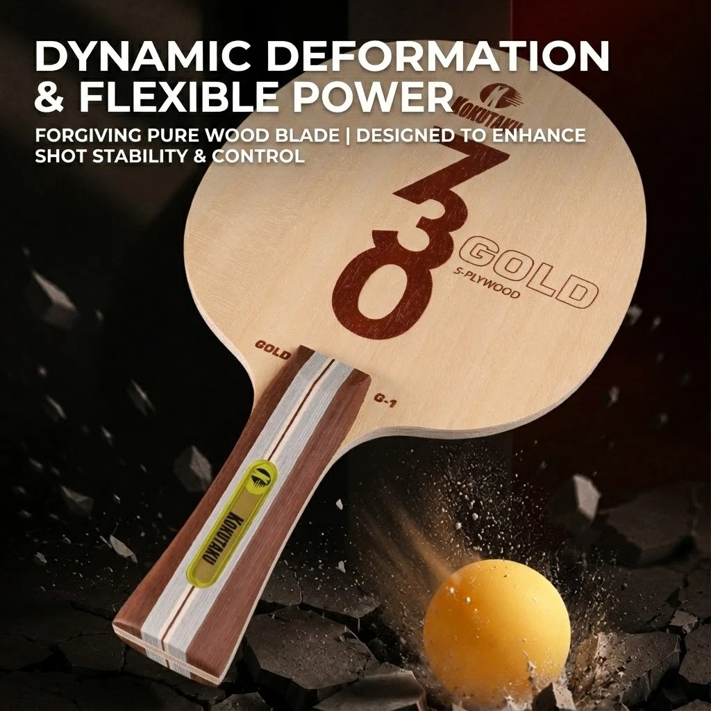 Kokutaku Table Tennis Blade FL - đánh giá và giá Outdoor Furniture Wood