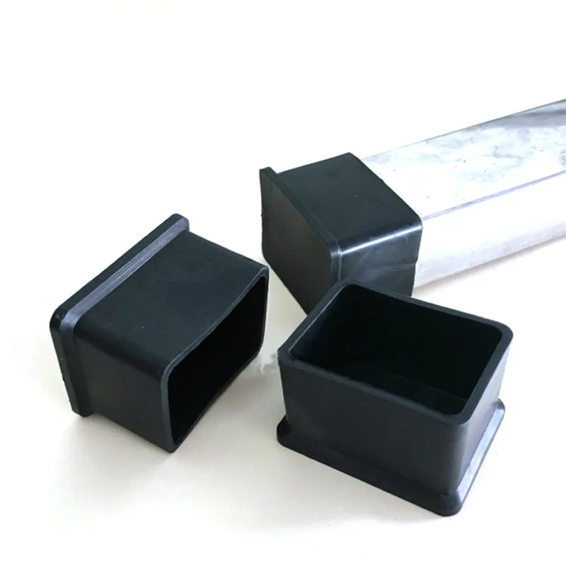 Black Chair Leg Caps Square Re - đánh giá và giá Outdoor Furniture Leg Protectors