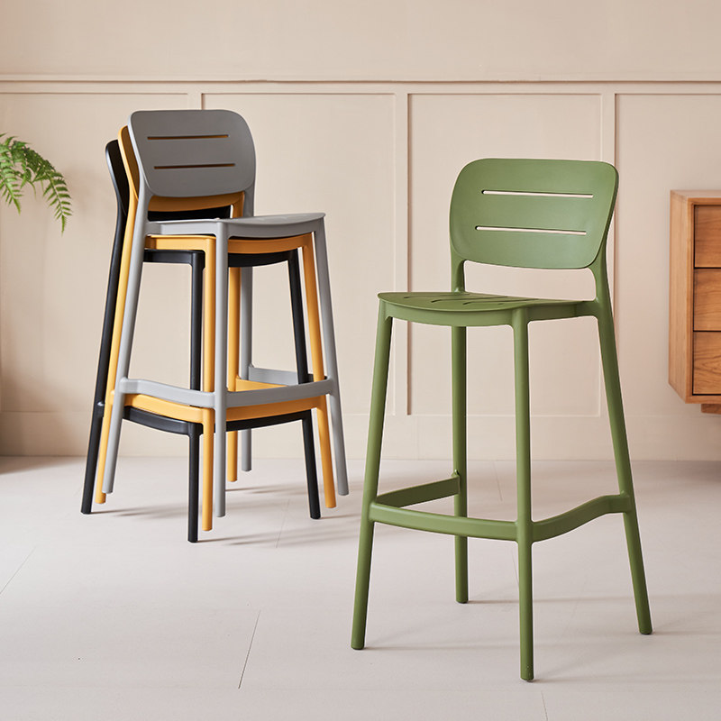 Modern Stackable Bar Stool, Li - đánh giá và giá Outdoor Furniture Kitchener