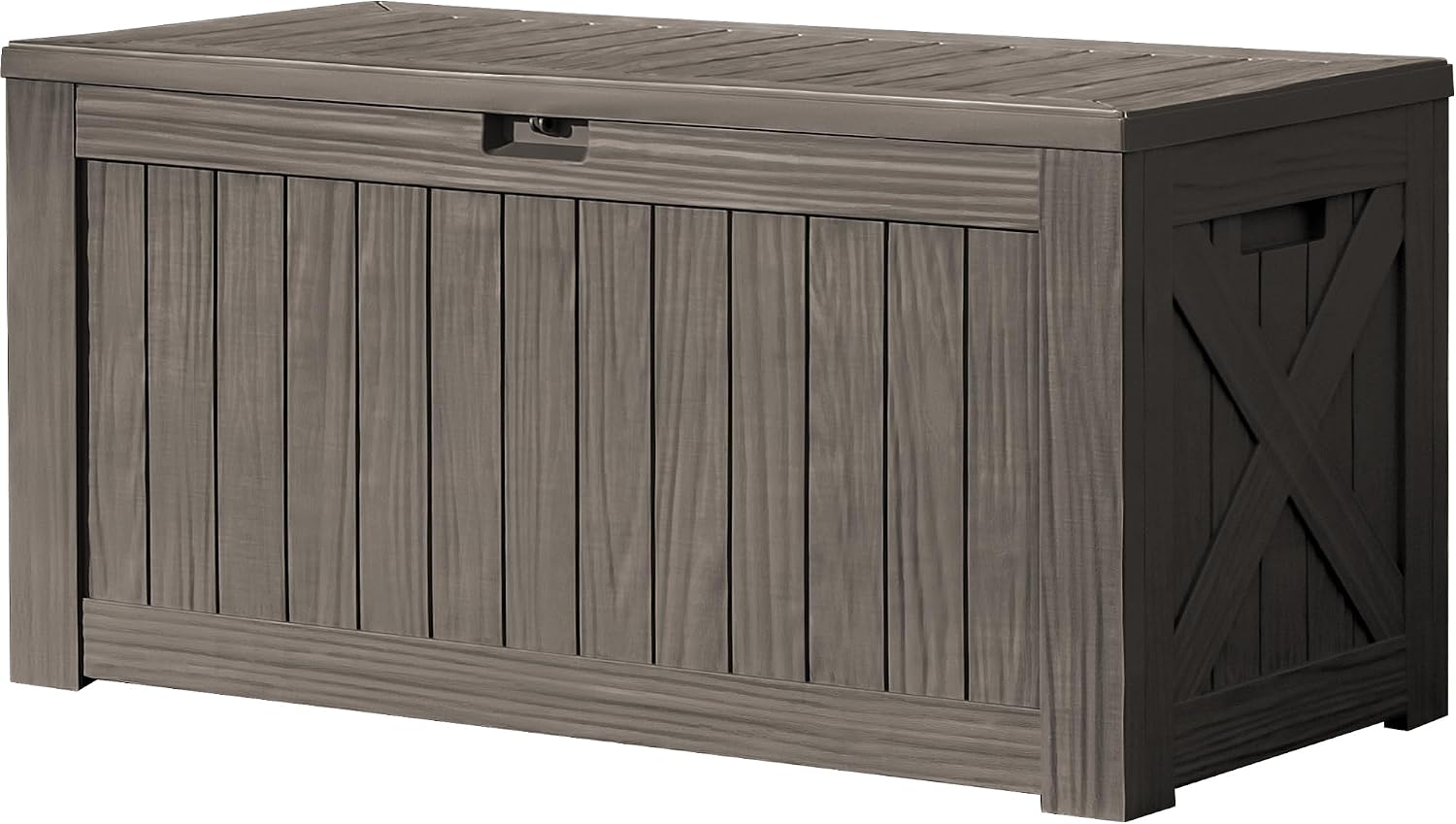 120 Gallon Large Deck Box Outd - đánh giá và giá Outdoor Furniture Wood