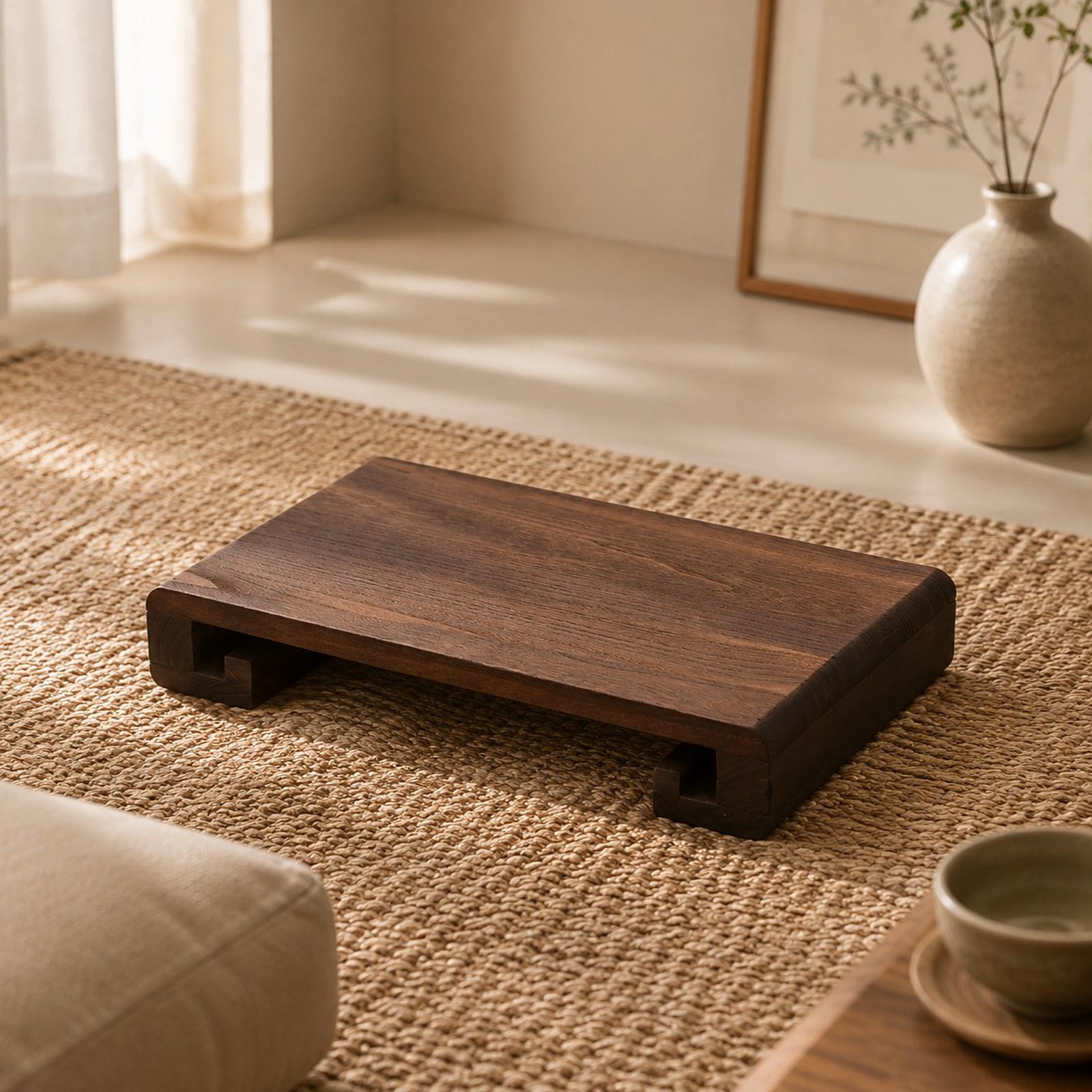Portable Wood Floor Table Smal - đánh giá và giá Outdoor Furniture Modern