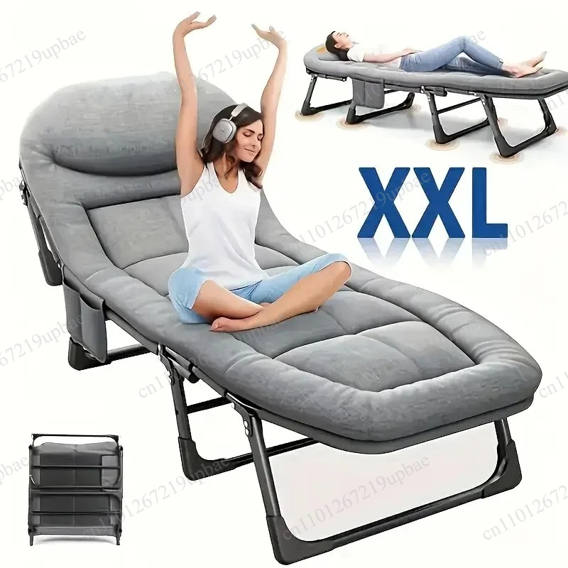 Portable Folding Sleeping Bed  - đánh giá và giá Outdoor Furniture Fabric