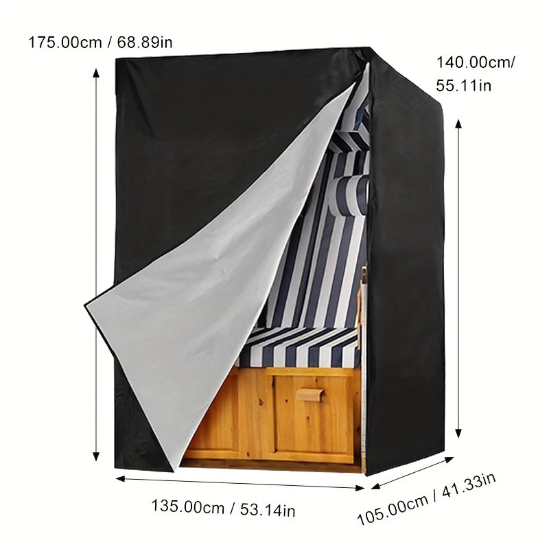 1‑Piece Black Outdoor Furnitur - đánh giá và giá Outdoor Furniture With Covers