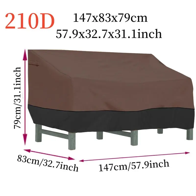 Heavy-Duty Patio Double Sofa C - đánh giá và giá Outdoor Furniture With Covers