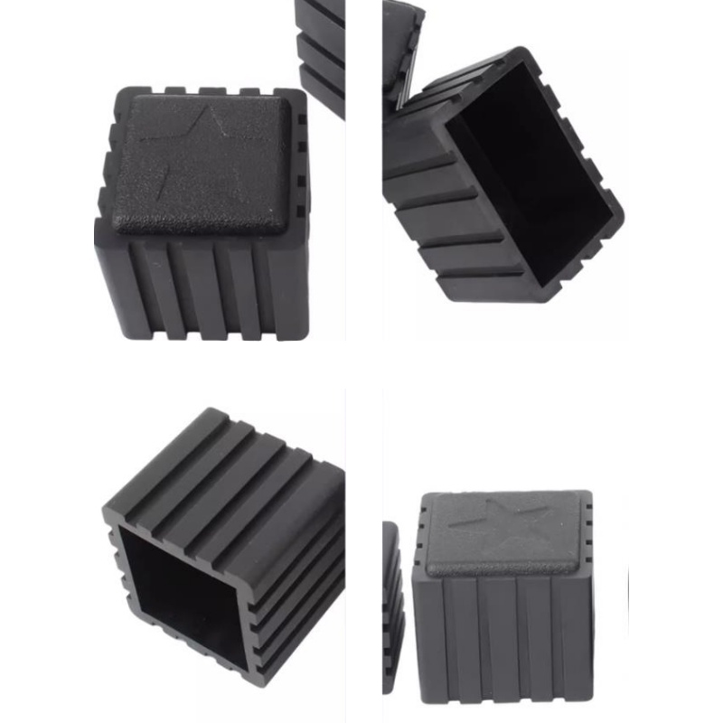 Square Rubber Black Chair Leg  - đánh giá và giá Outdoor Furniture Leg Protectors