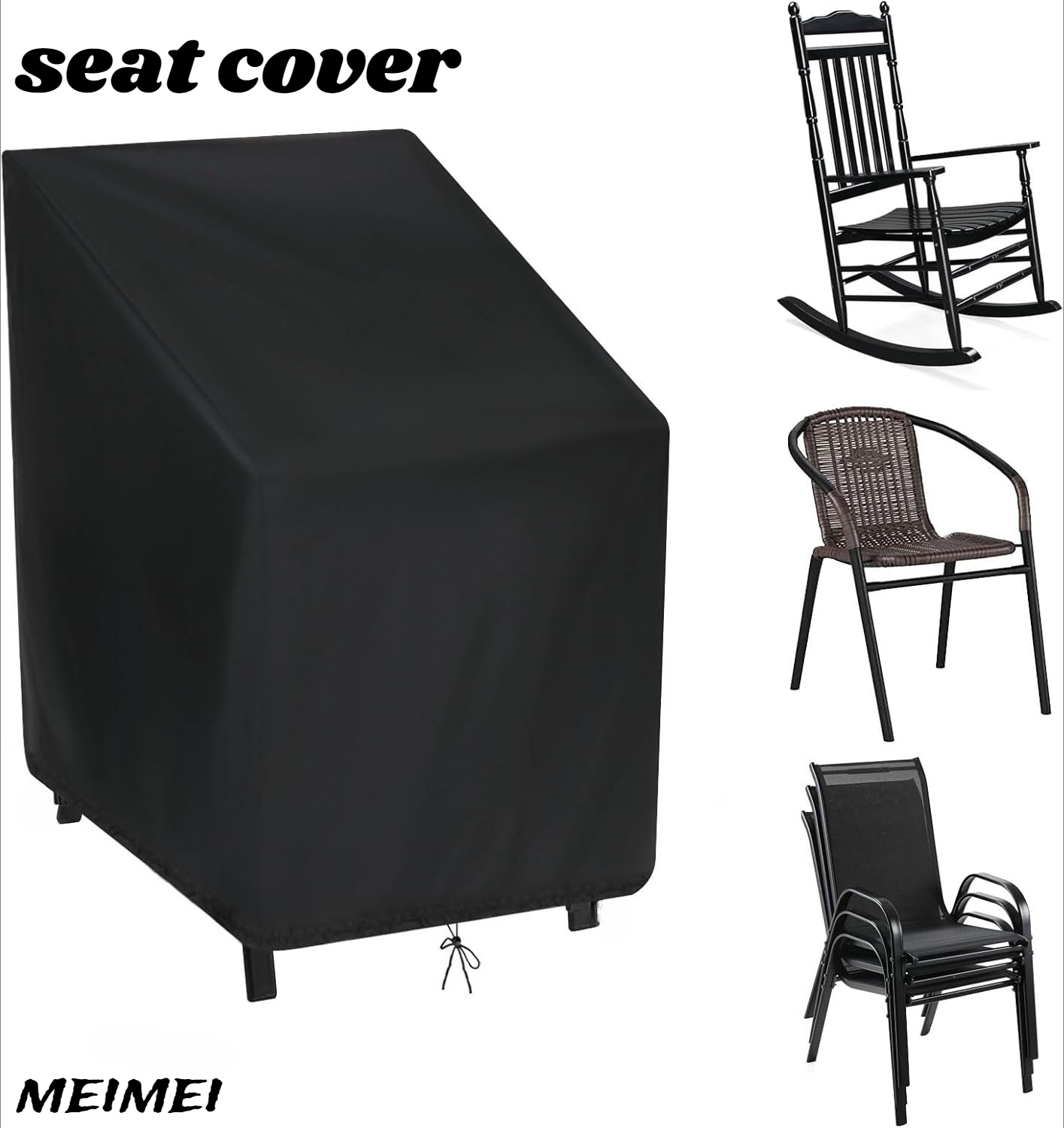 Stacked Chair Dust Cover Stora - đánh giá và giá Outdoor Furniture With Covers