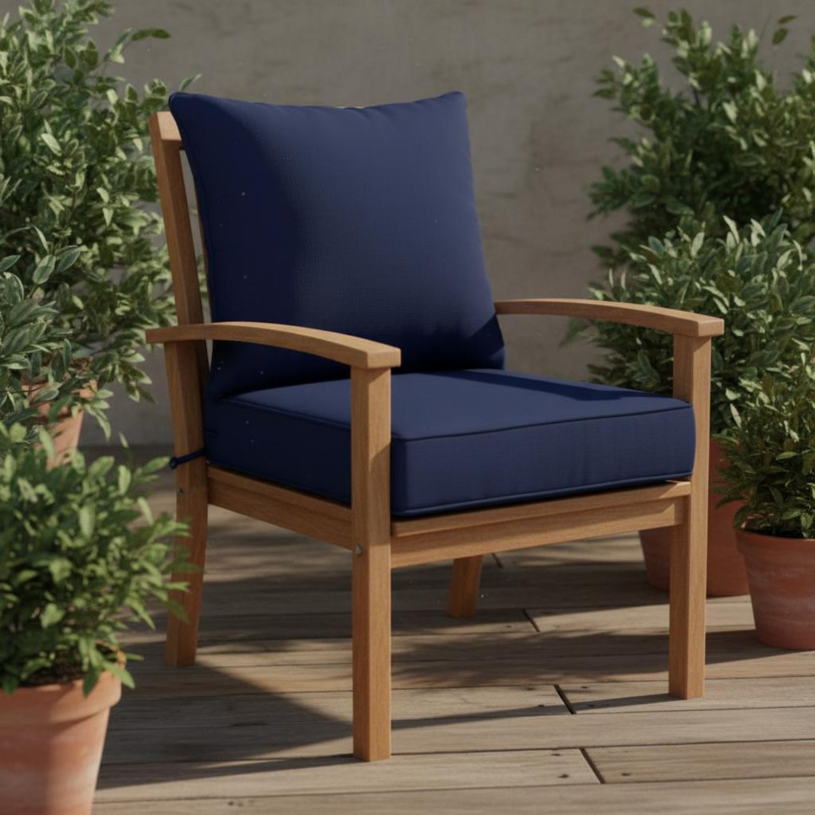 Patio Chair Pad Hidden Closure - đánh giá và giá Outdoor Furniture Fabric