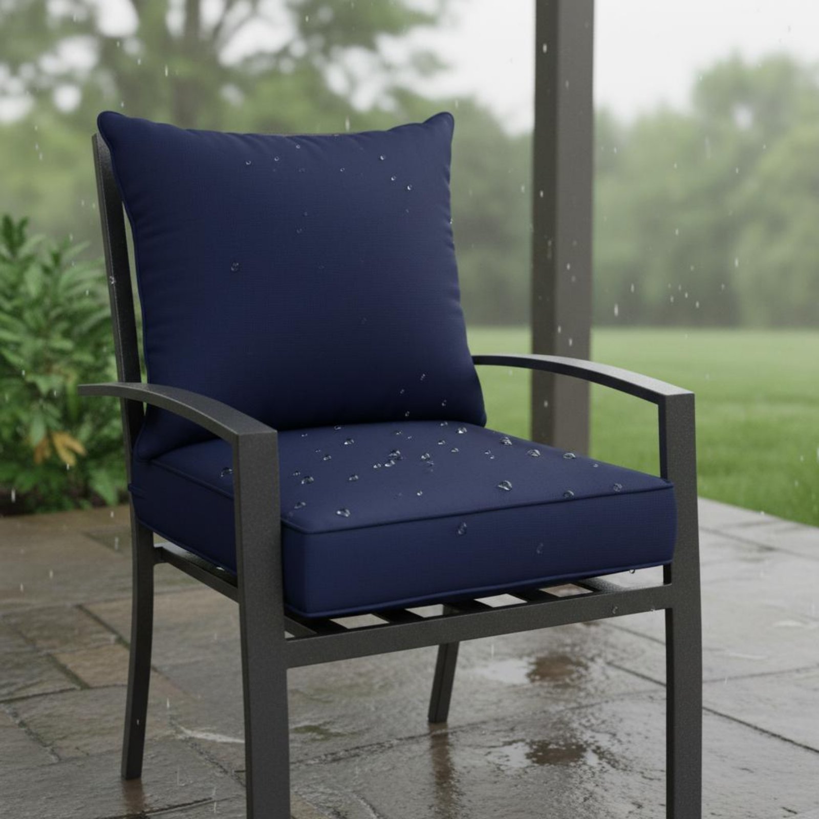 Patio Chair Pad Hidden Closure - đánh giá và giá Outdoor Furniture Fabric