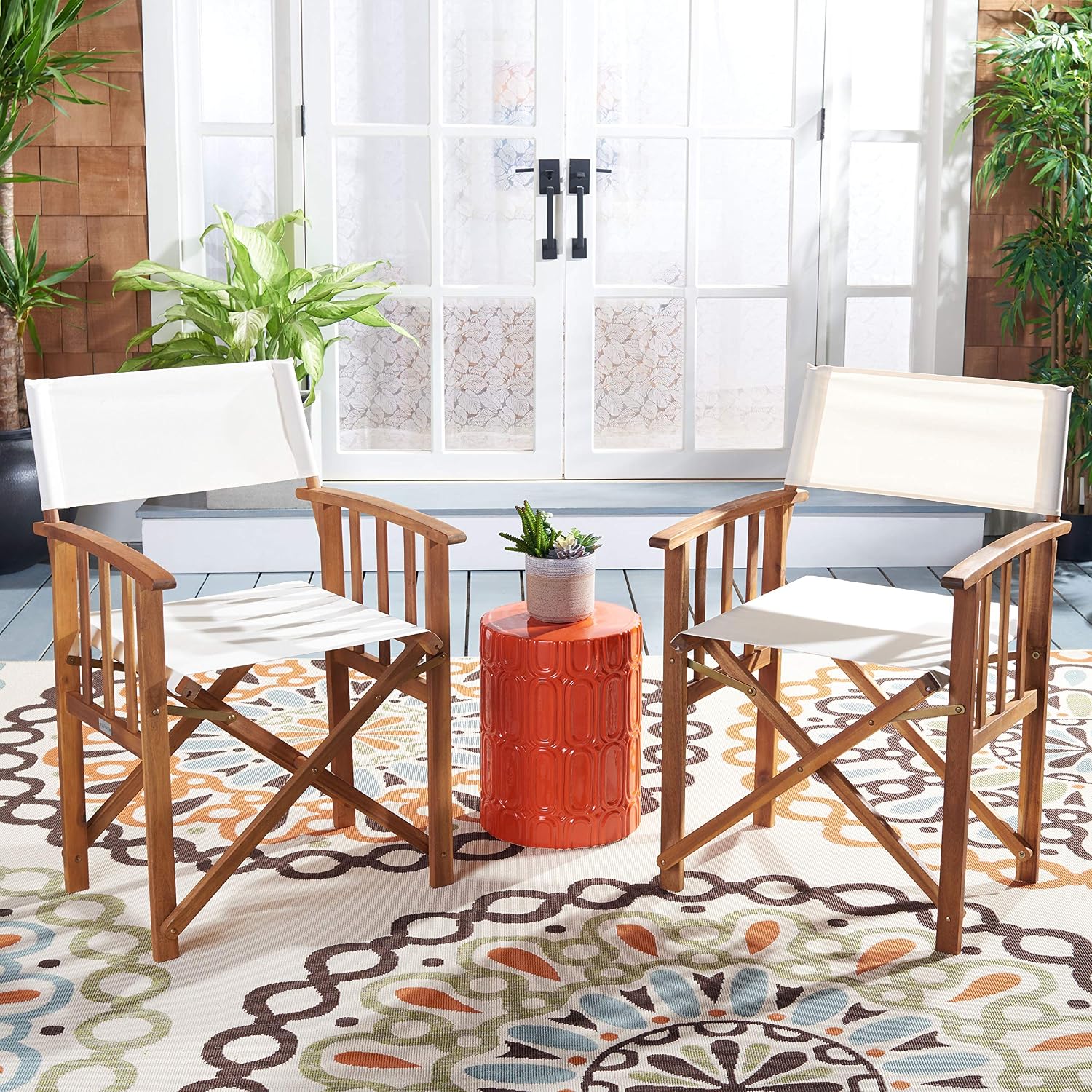 Tall Folding Director Chair Se - đánh giá và giá Outdoor Furniture Fabric