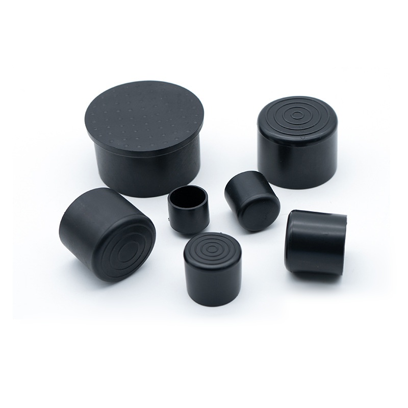 PVC 4-100mm Black Round Chair  - đánh giá và giá Outdoor Furniture Leg Protectors