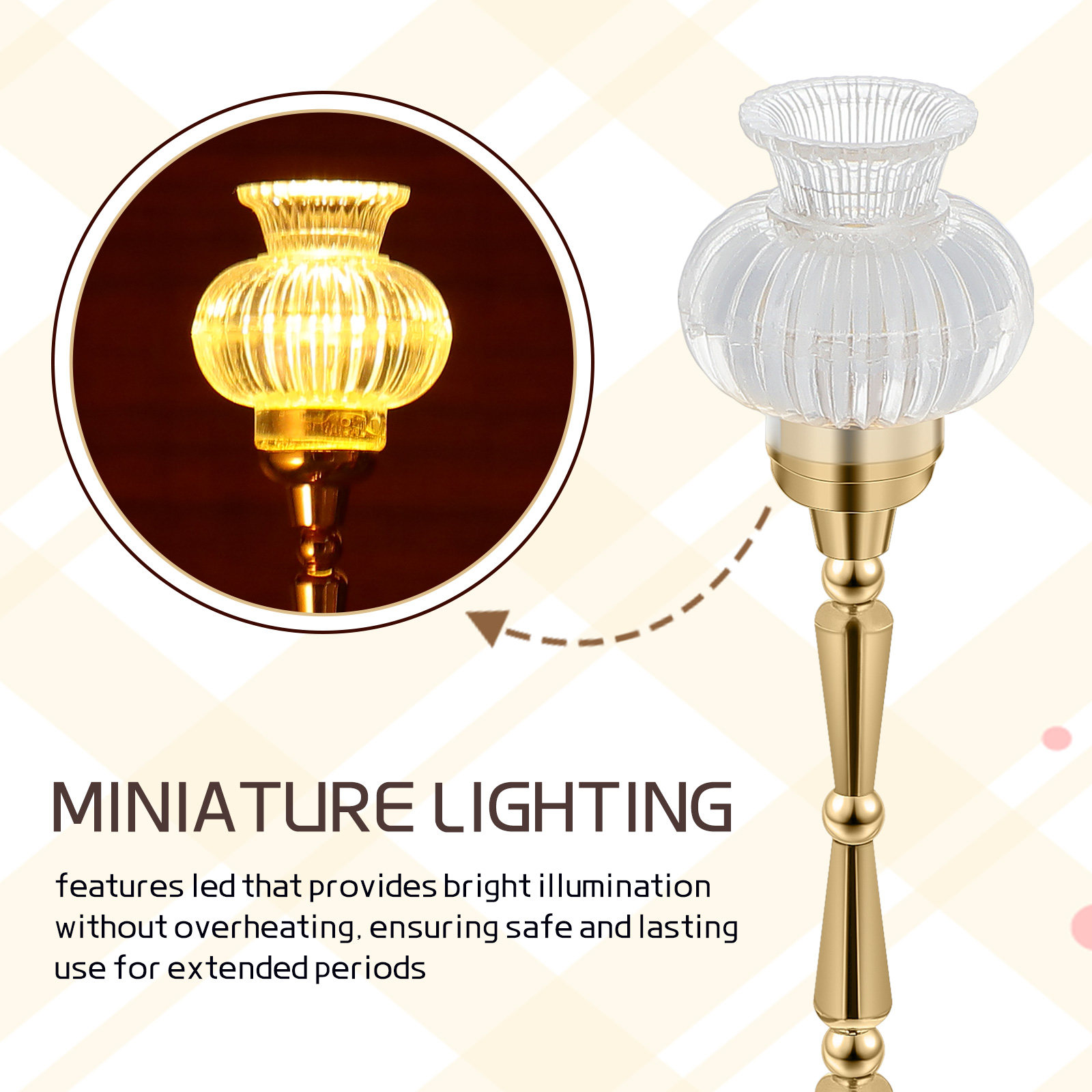 Miniature Floor Lamp LED Mini  - đánh giá và giá Outdoor Furniture Designer